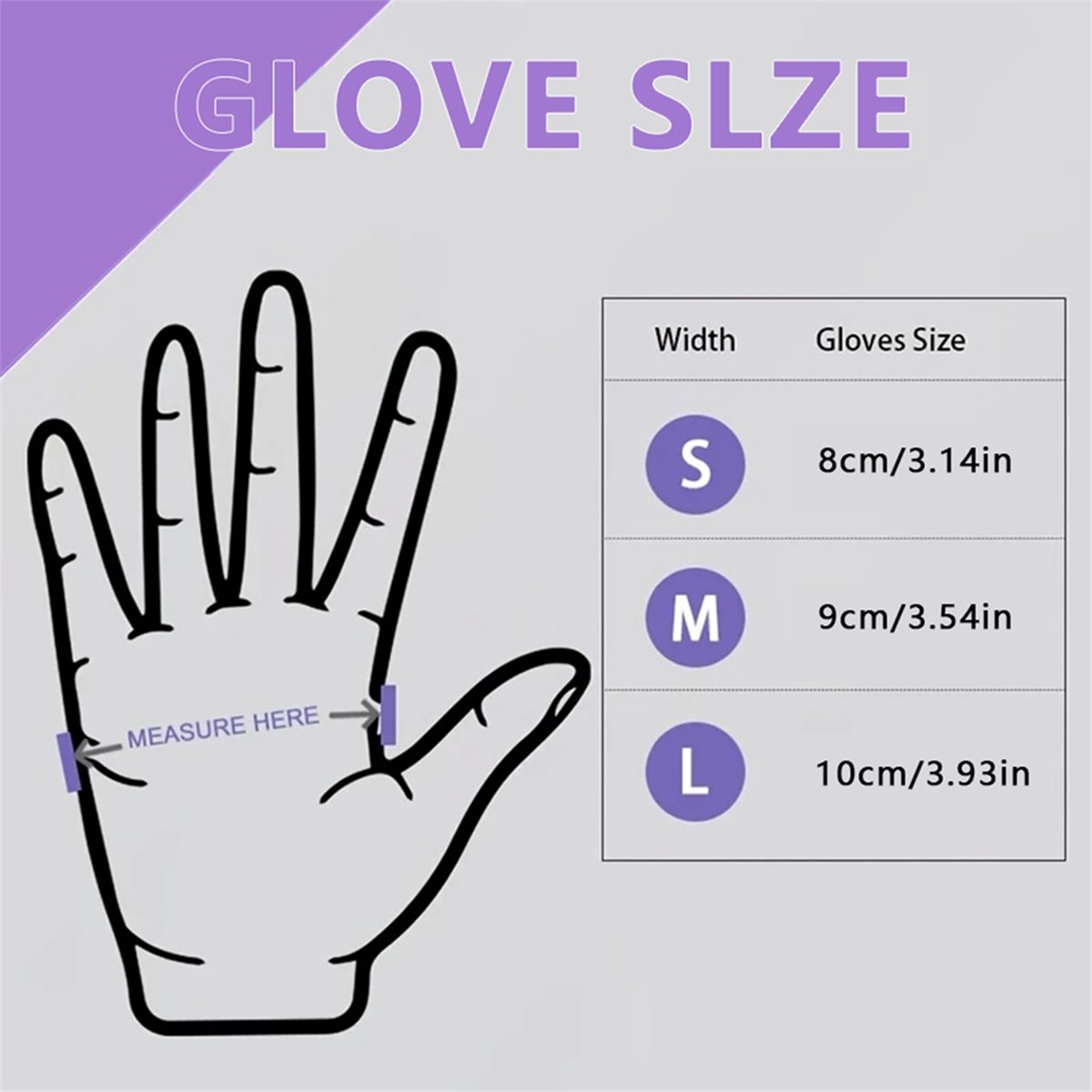 Exam Glove Nitrile - A78I 100개 니트릴 검진용 장갑 일회용
