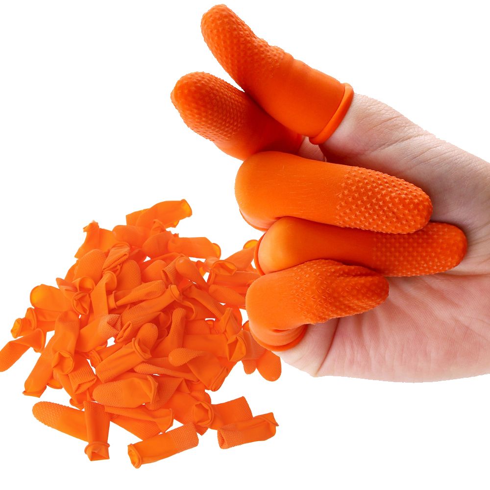 Rubber Glove Cleaning - 100PCS 청소 액세서리 네일 아트 도구