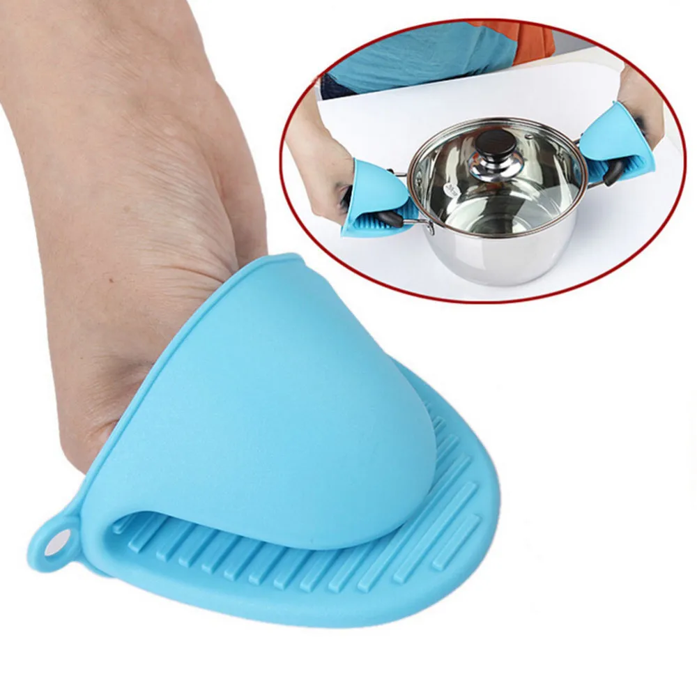 Oven Mitt Silicone - 2PCS 주방 오븐 장갑 실리콘 단열