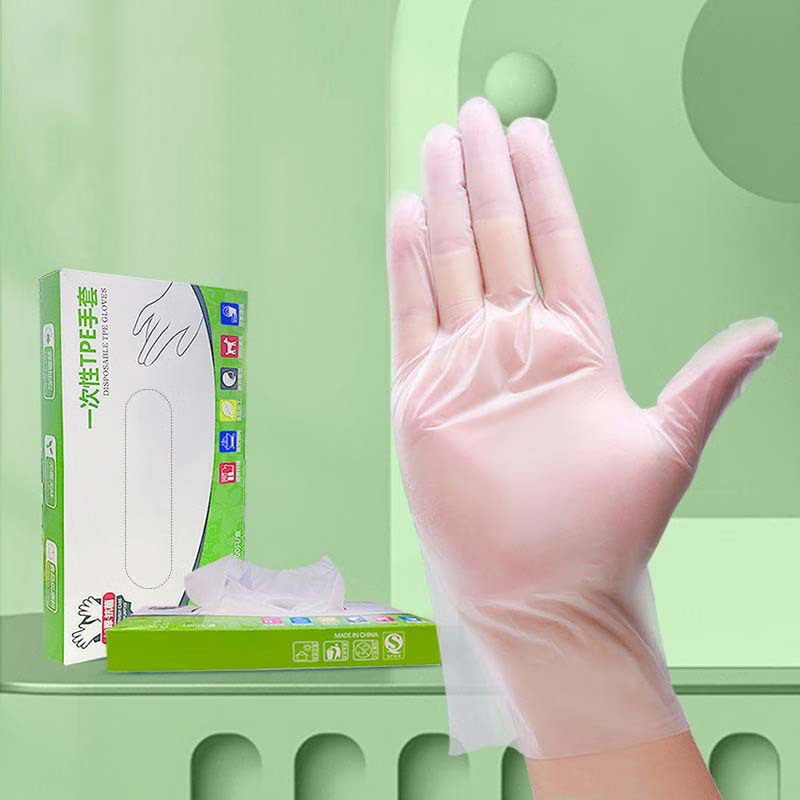 Latex Disposable Glove - 100개/박스 라텍스 프리 장갑 TPE 일회용