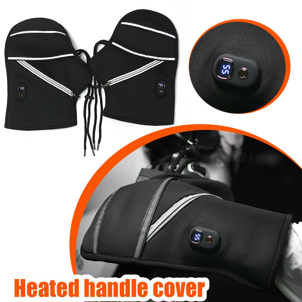 Heat Resistant Glove - 오토바이 핸들바 커버 겨울용 전자 가열