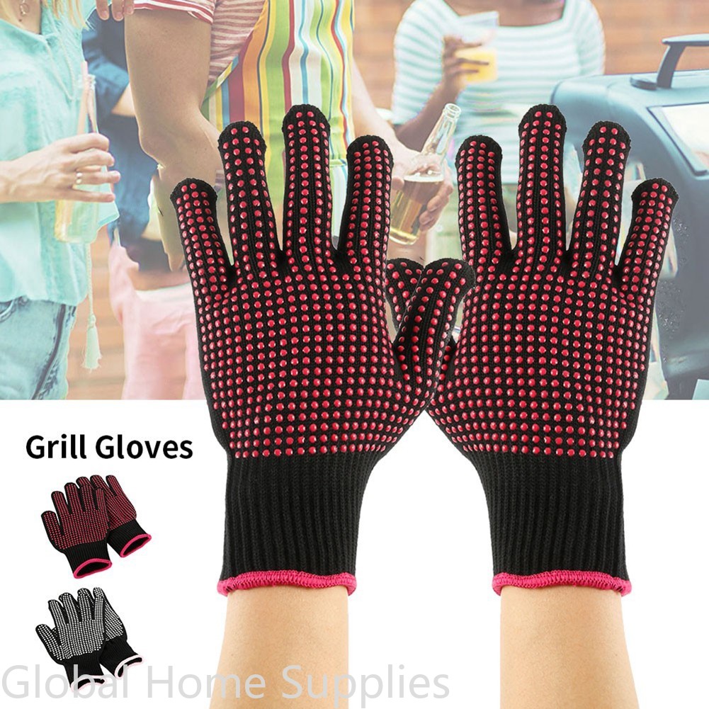 바베큐 방지 장갑 전자 레인지 베이킹 장갑 주방 내화  - Oven Mitt Silicone 리뷰 및 가격