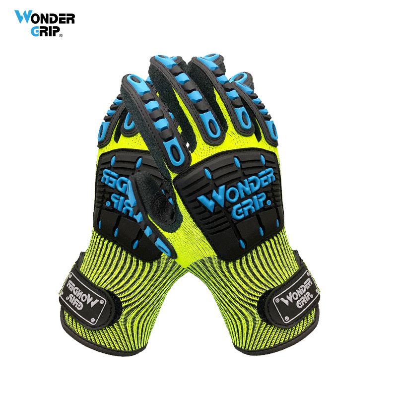 원더 그립 충격 방지 및 진동 안전 작업 장갑(PVC  - Work Glove Impact 리뷰 및 가격