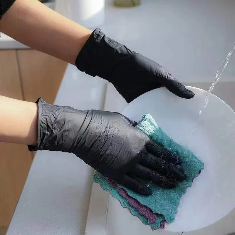 일회용 장갑 블랙 가정용 니트릴 장갑 내구성 있는 주방 - Nitrile Mechanic Glove 리뷰 및 가격