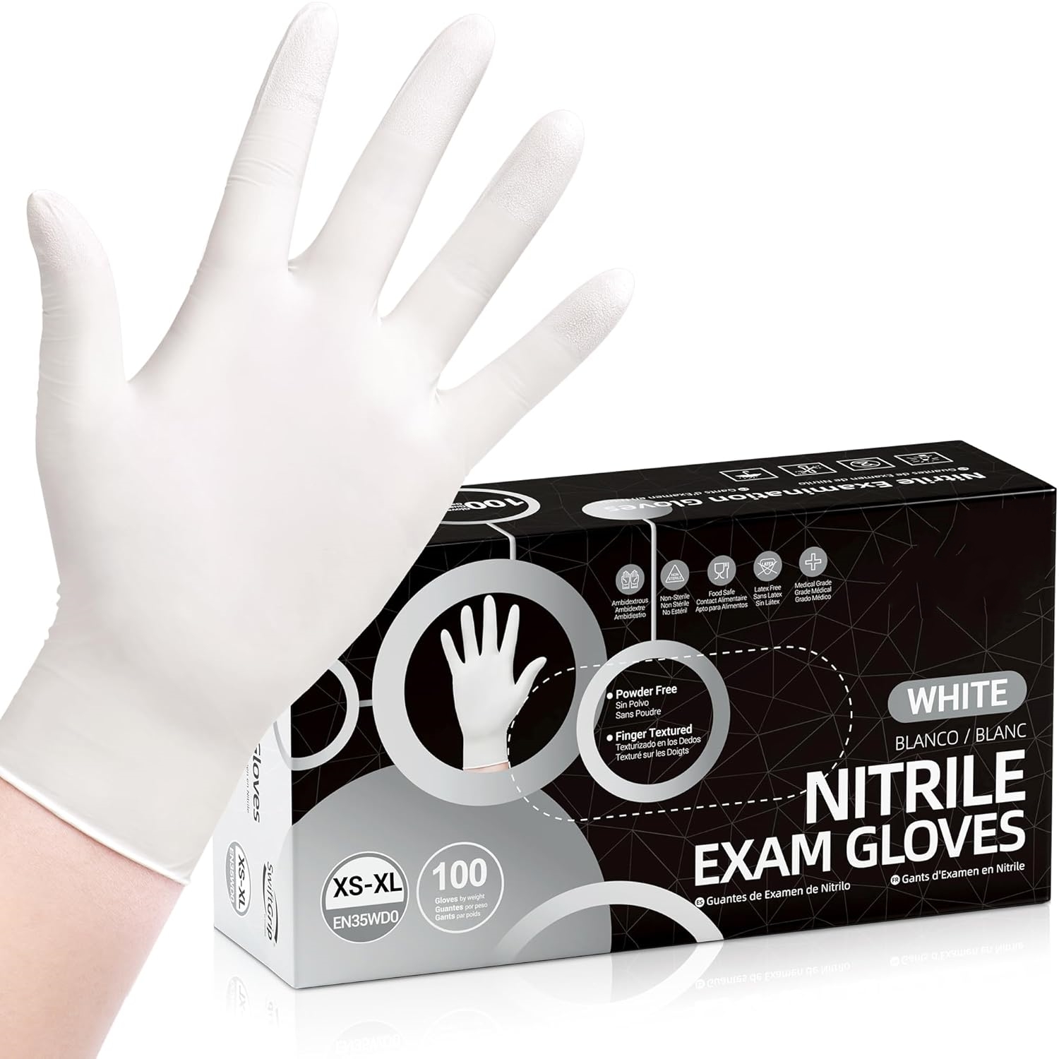 100개입 일회용 니트릴 장갑, 의료용, 청소용, 요리 - Latex Disposable Glove 리뷰 및 가격