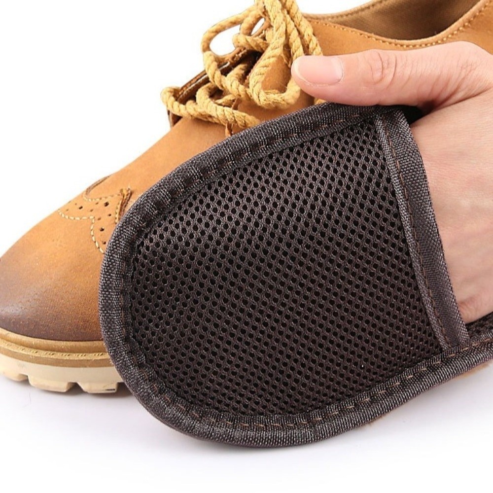 고품질 노동절약 신발 광택 장갑 메쉬 원단 신발 관리  - Rubber Glove Cleaning 리뷰 및 가격