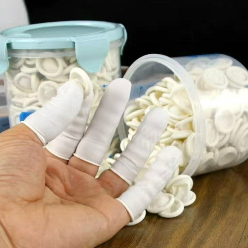 1000pcs 흰색 일회용 손가락 보호대 장갑 방진 방 - Latex Disposable Glove 리뷰 및 가격