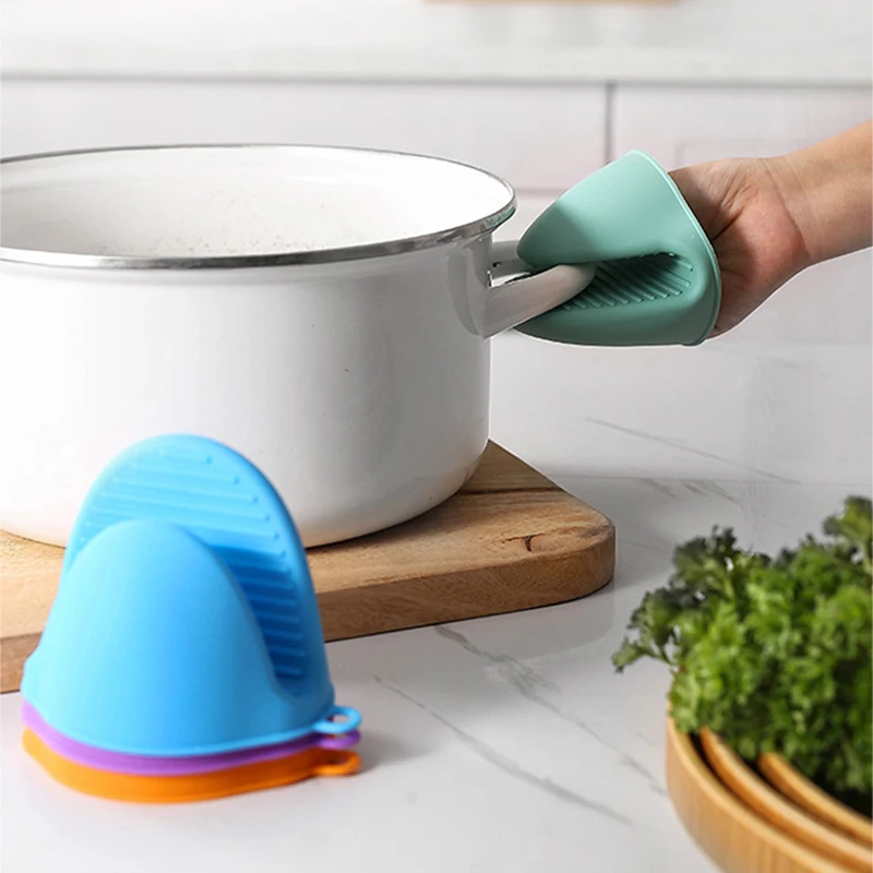 2PCS 주방 오븐 장갑 실리콘 단열 장갑 클립 두꺼운 - Oven Mitt Silicone 리뷰 및 가격