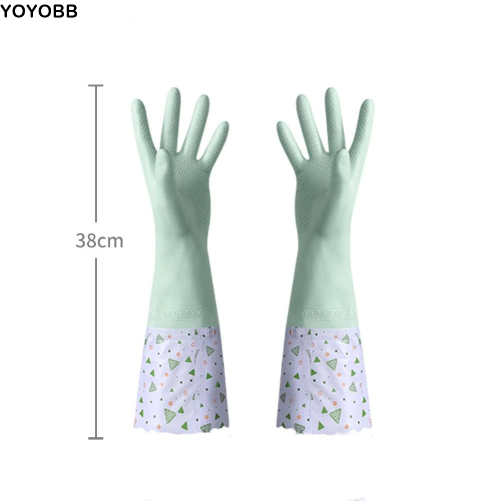 라텍스 고무 설거지 장갑 탄성 커프스 방수 겨울 청소  - Dish Glove Rubber 리뷰 및 가격