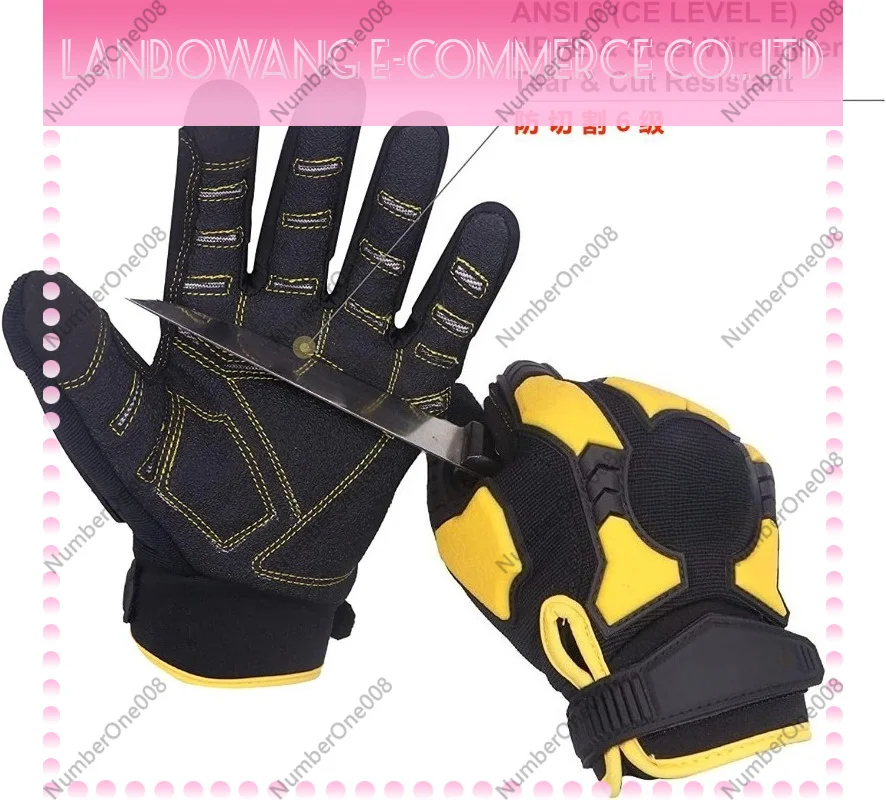 레벨 6 내절단성 장갑, PVC 내마모성 장갑 TPR  - Work Glove Impact 리뷰 및 가격