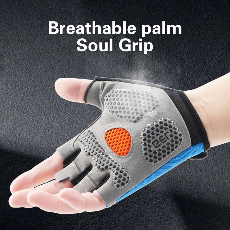 도매 하프 핑거 사이클링 장갑 남녀 공용 미끄럼 방지  - Cycling Glove Padded 리뷰 및 가격
