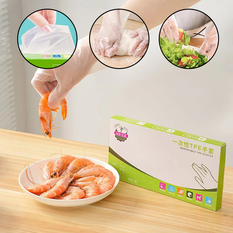 100개/박스 라텍스 프리 장갑 TPE 일회용 장갑 투 - Latex Disposable Glove 리뷰 및 가격