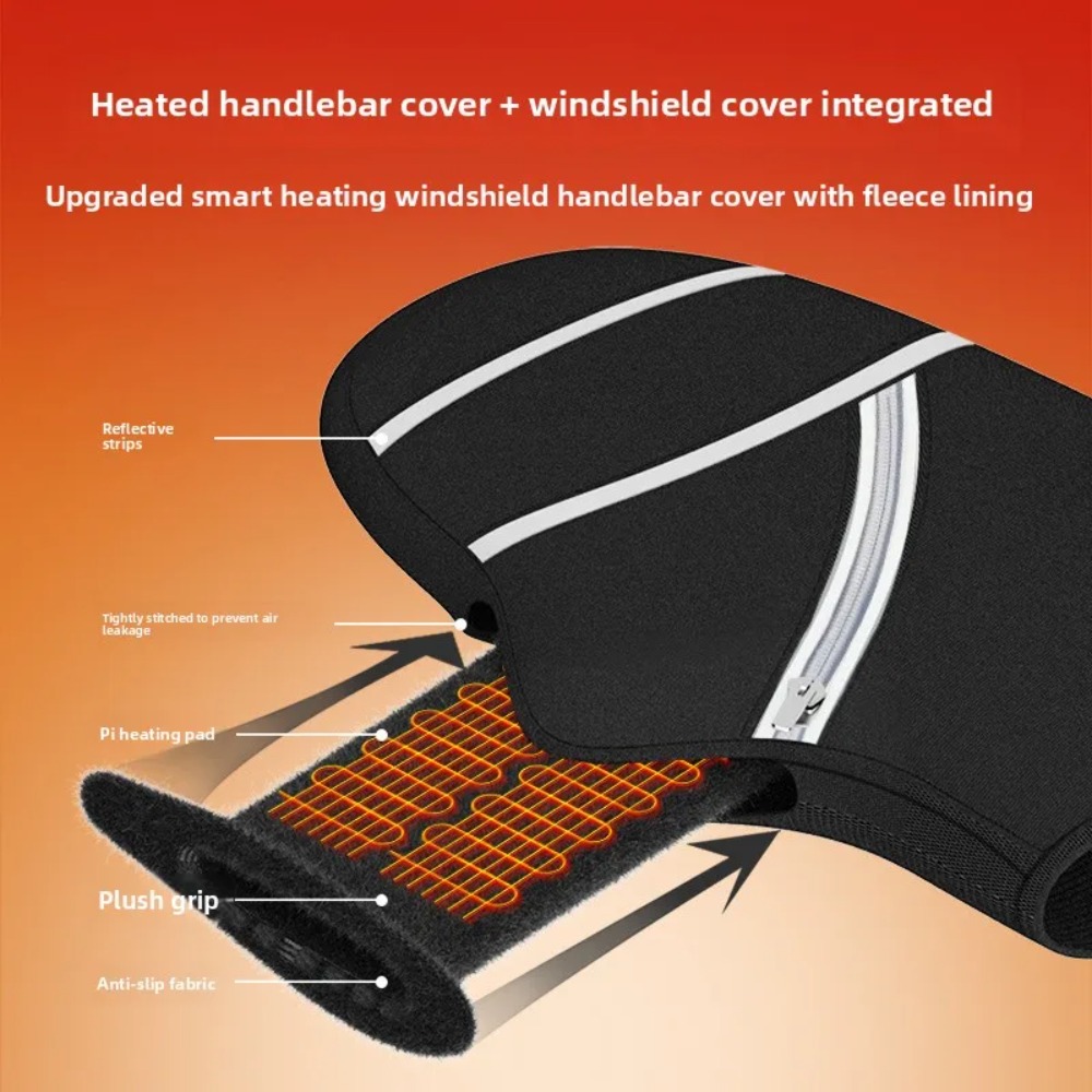 오토바이 핸들바 커버 겨울용 전자 가열 장갑 따뜻하고  - Heat Resistant Glove 리뷰 및 가격