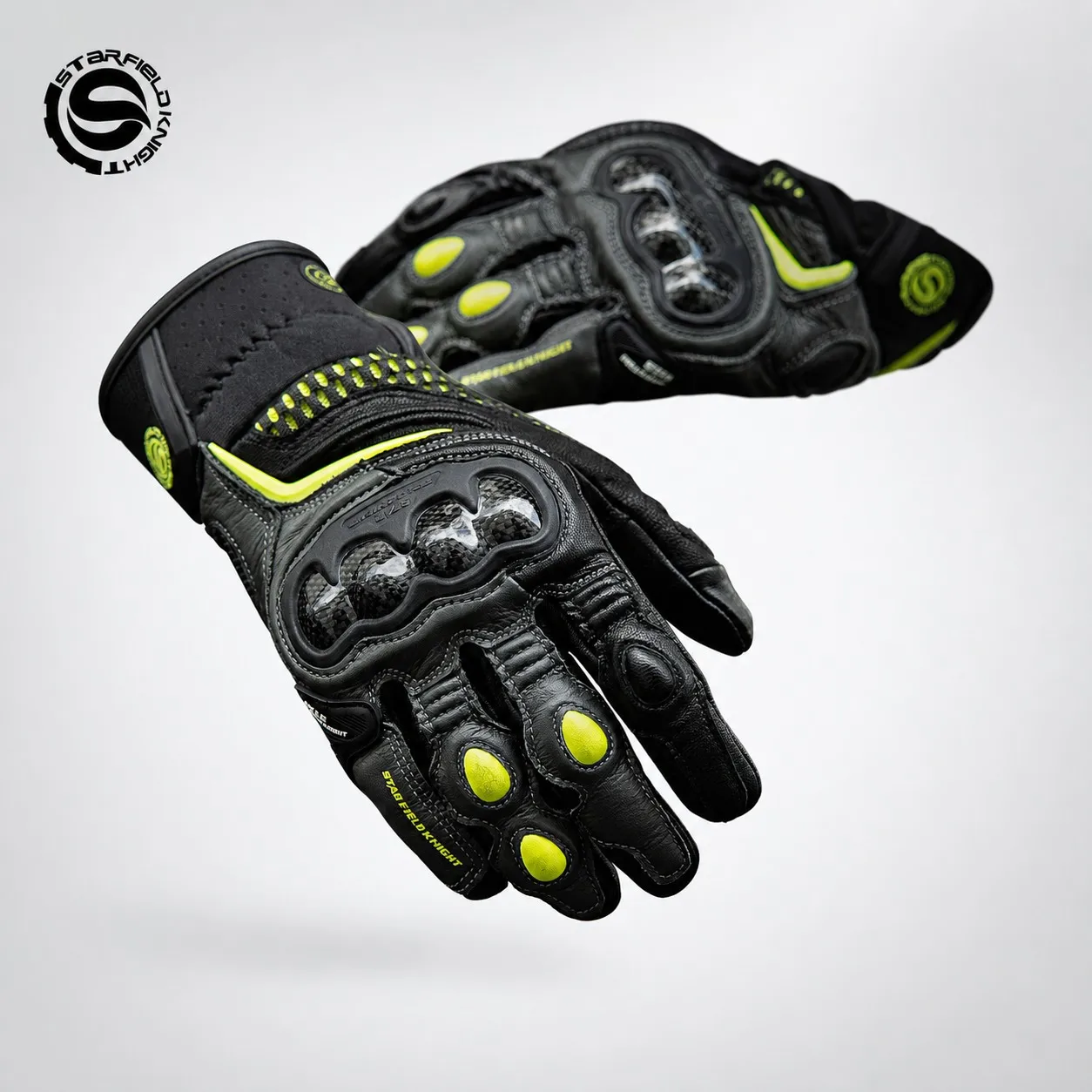 스타 나이트 오토바이 라이딩 장갑 남녀 공용 양가죽 터 - Motorcycle Glove Knuckle 리뷰 및 가격